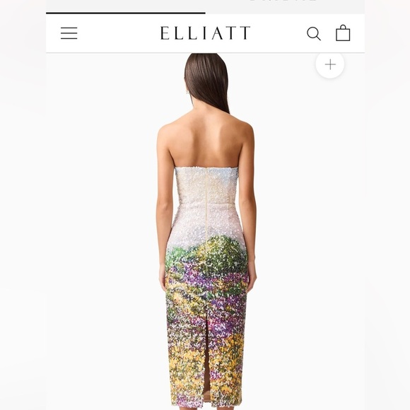 March 16- listing will be removed. NWT ELLIATT ARDEN DRESS size M - Picture 3 of 6
